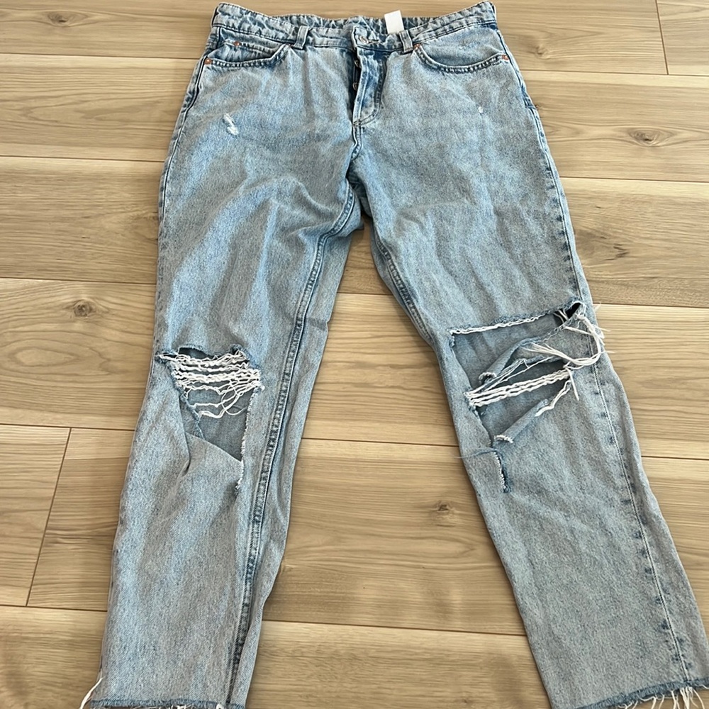 H&M denim boyfriend
